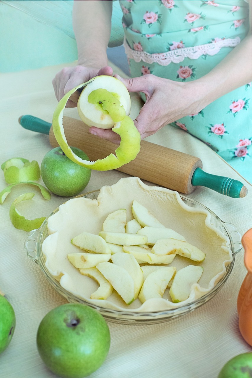 apple crisp pie autumn